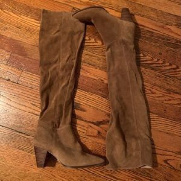 NEW Free People Suede OTK Presley Boots - Camel - Picture 2 of 6